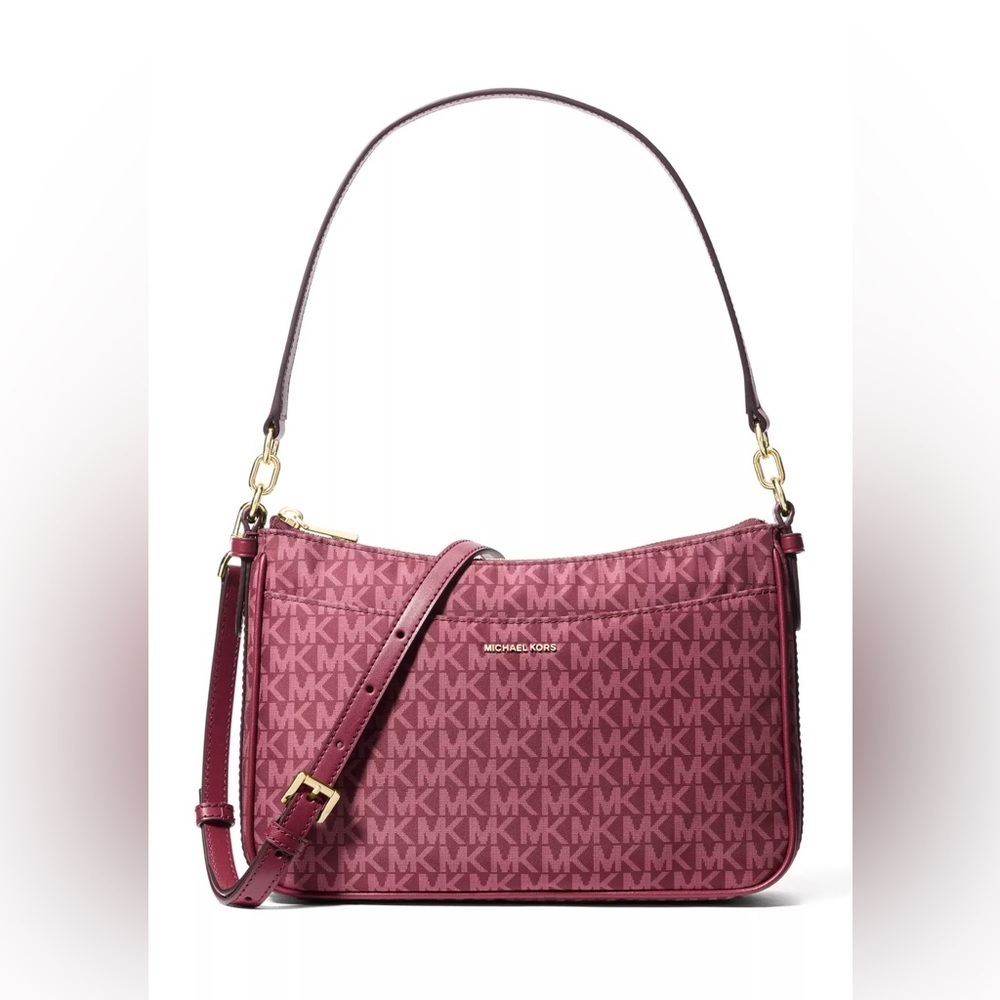 MICHAEL Michael Kors
Jet Set Medium Top Zip Pochette Crossbody Bag - Picture 2 of 11